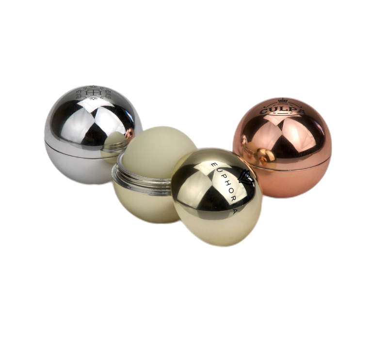 Metallic Lip Balm Ball Moisturizer 3