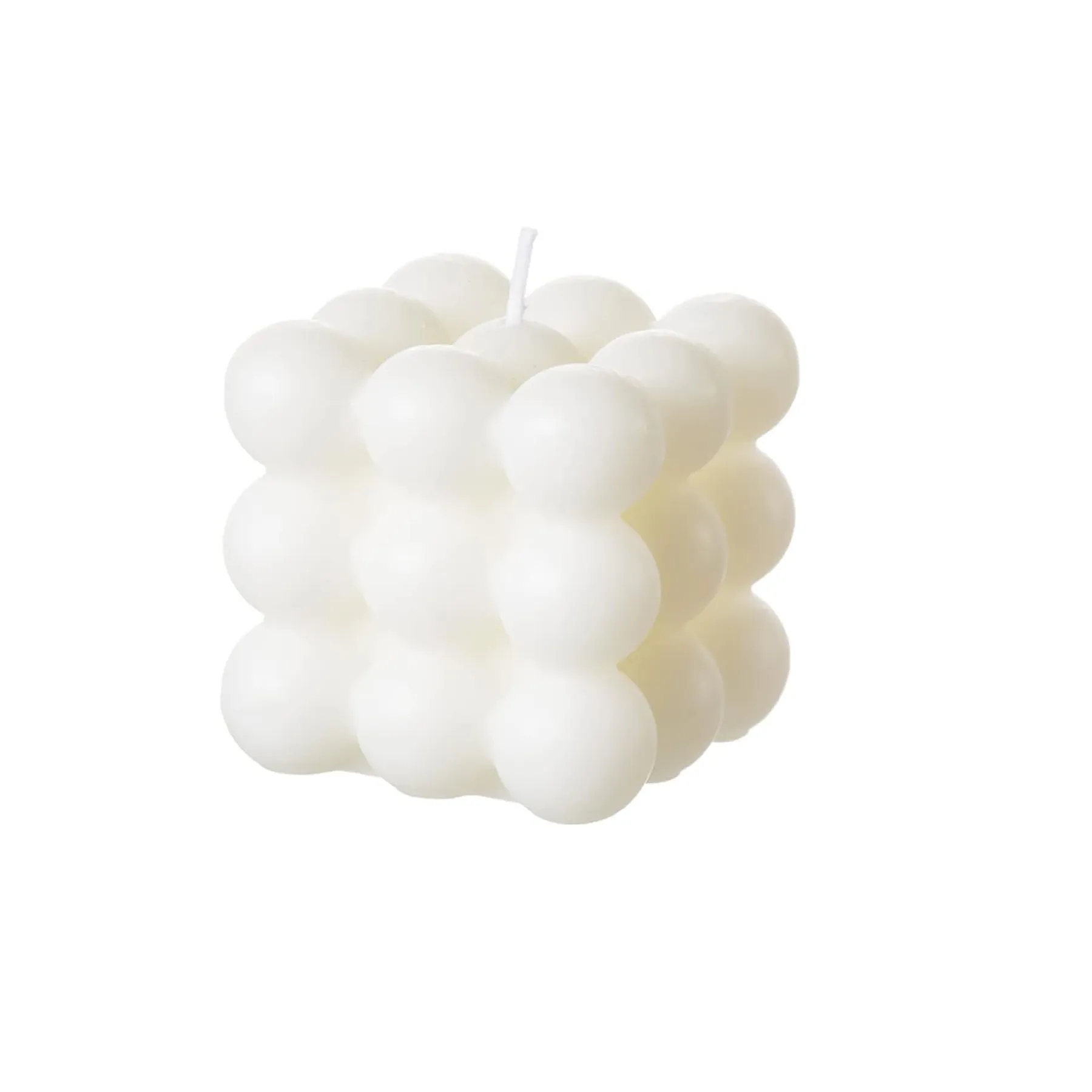 Cube Soy Wax Bubble Candles 10