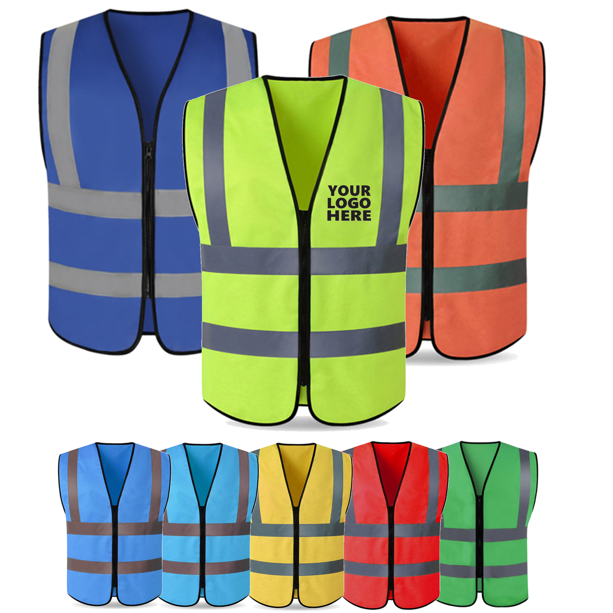 MOQ 10 Reflective Vest Safety Workwear 1