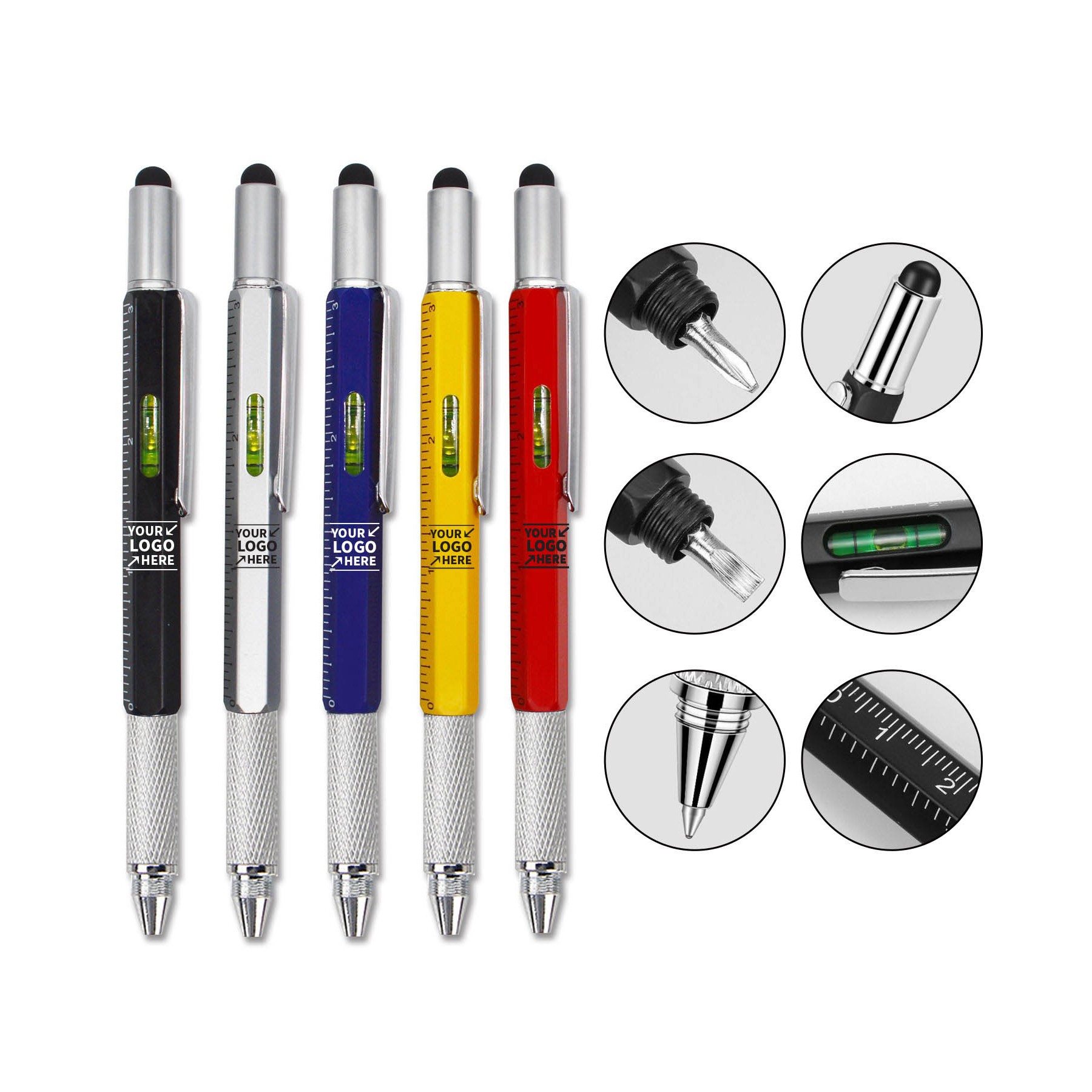 6 in 1 Function Tool Pen 1