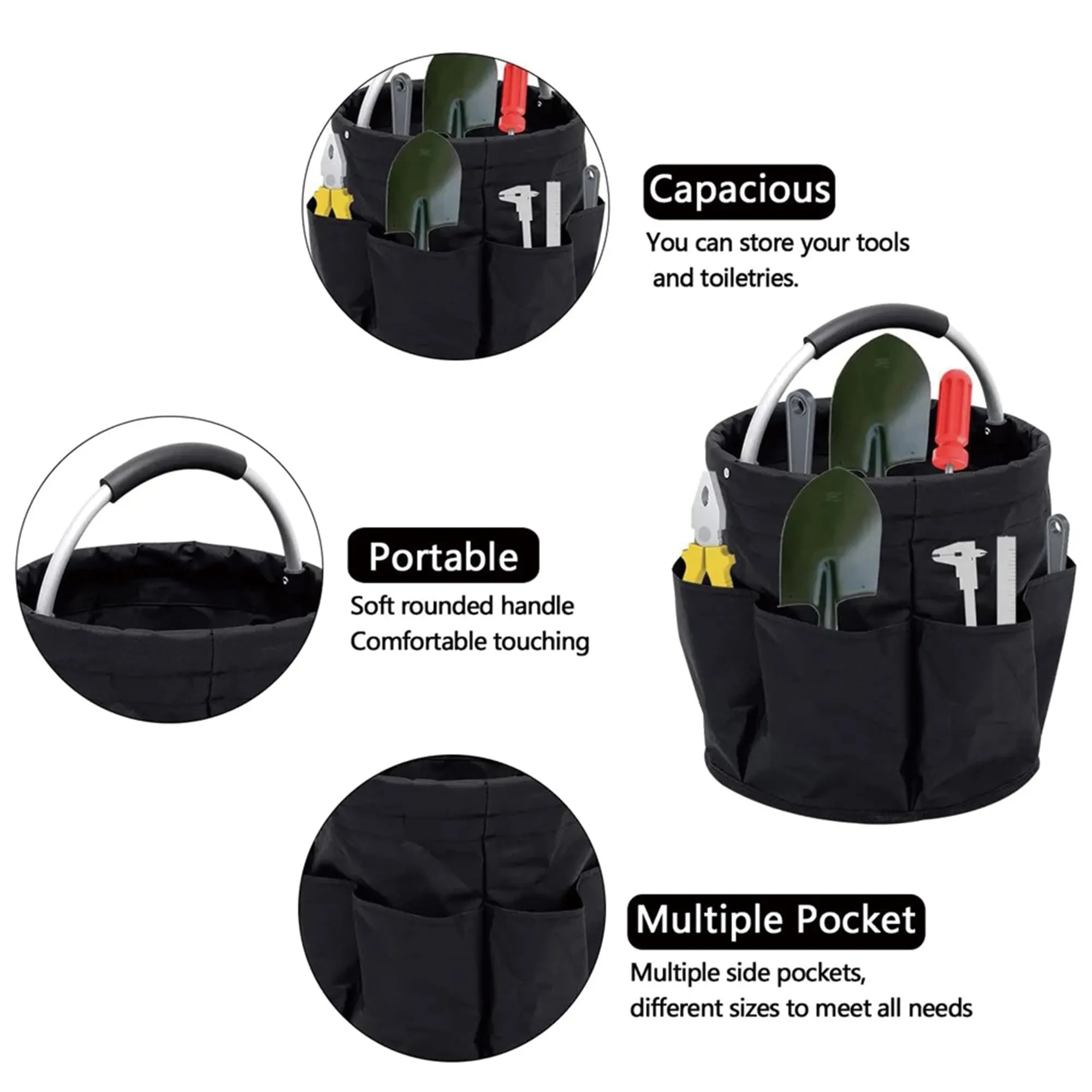 Durable & Spacious Foldable Tool Organizer 8
