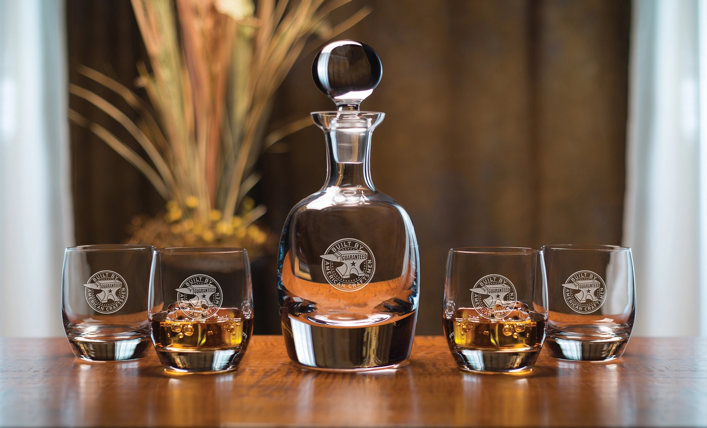 Barrel Decanter Set, 5-Piece 1