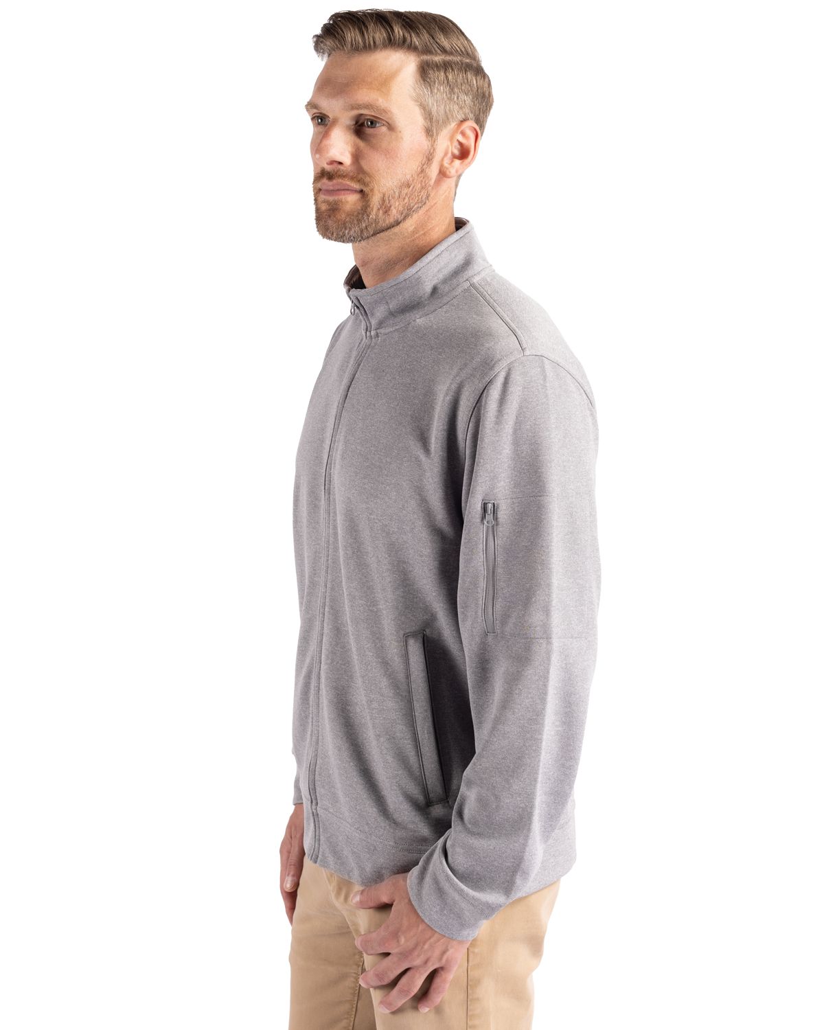 Clique Lift Solution-dyed Performance Unisex Full Zip Sweatshirt 18