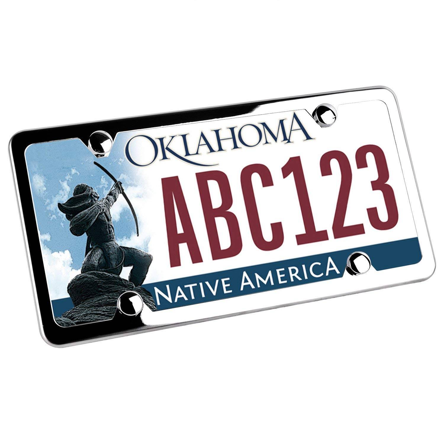 Plate frame American gauge stainless steel protective jacket 3