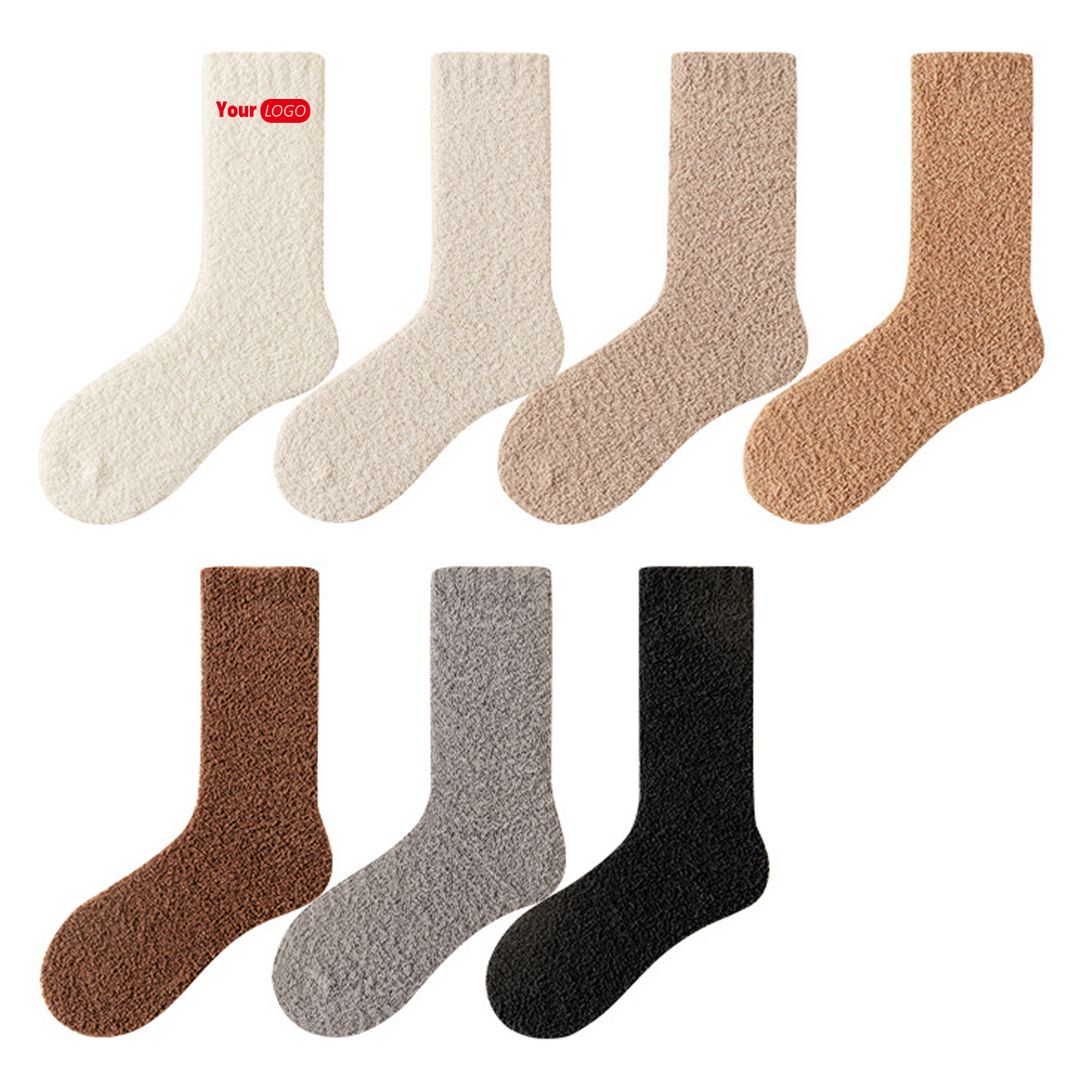 Womens Fuzzy Slipper Socks Winter Warm 1