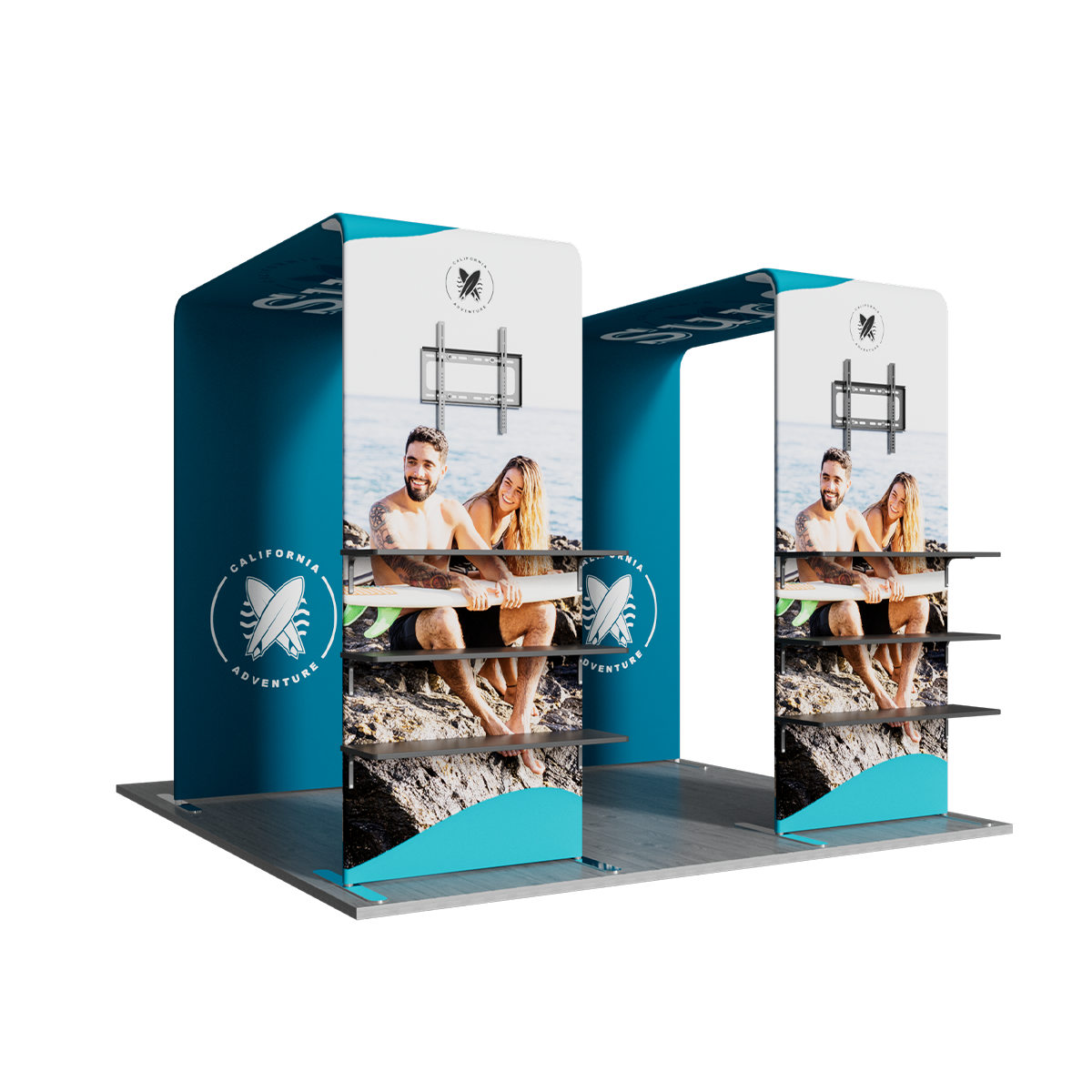 10'x10' Tradeshow Booth Kit - C Kit 6