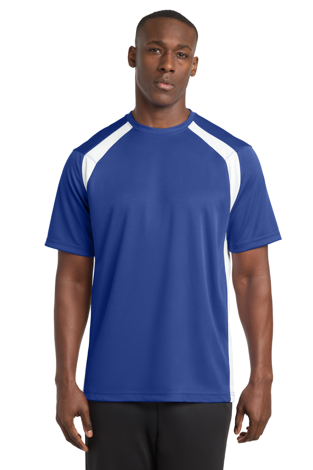 Sport-Tek Dry Zone Colorblock Crew. T478 10