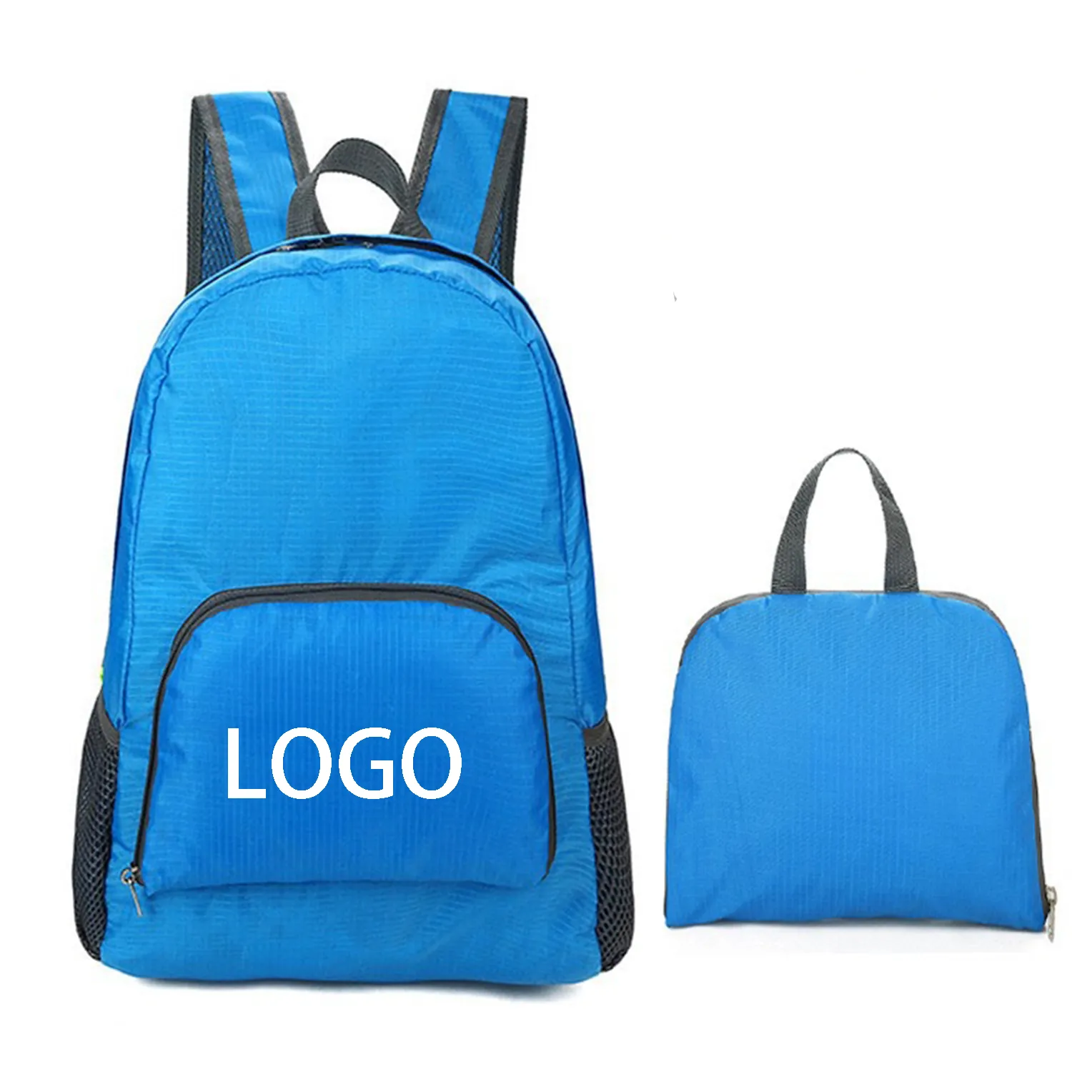 Lightweight Oxford cloth foldable backpack 2