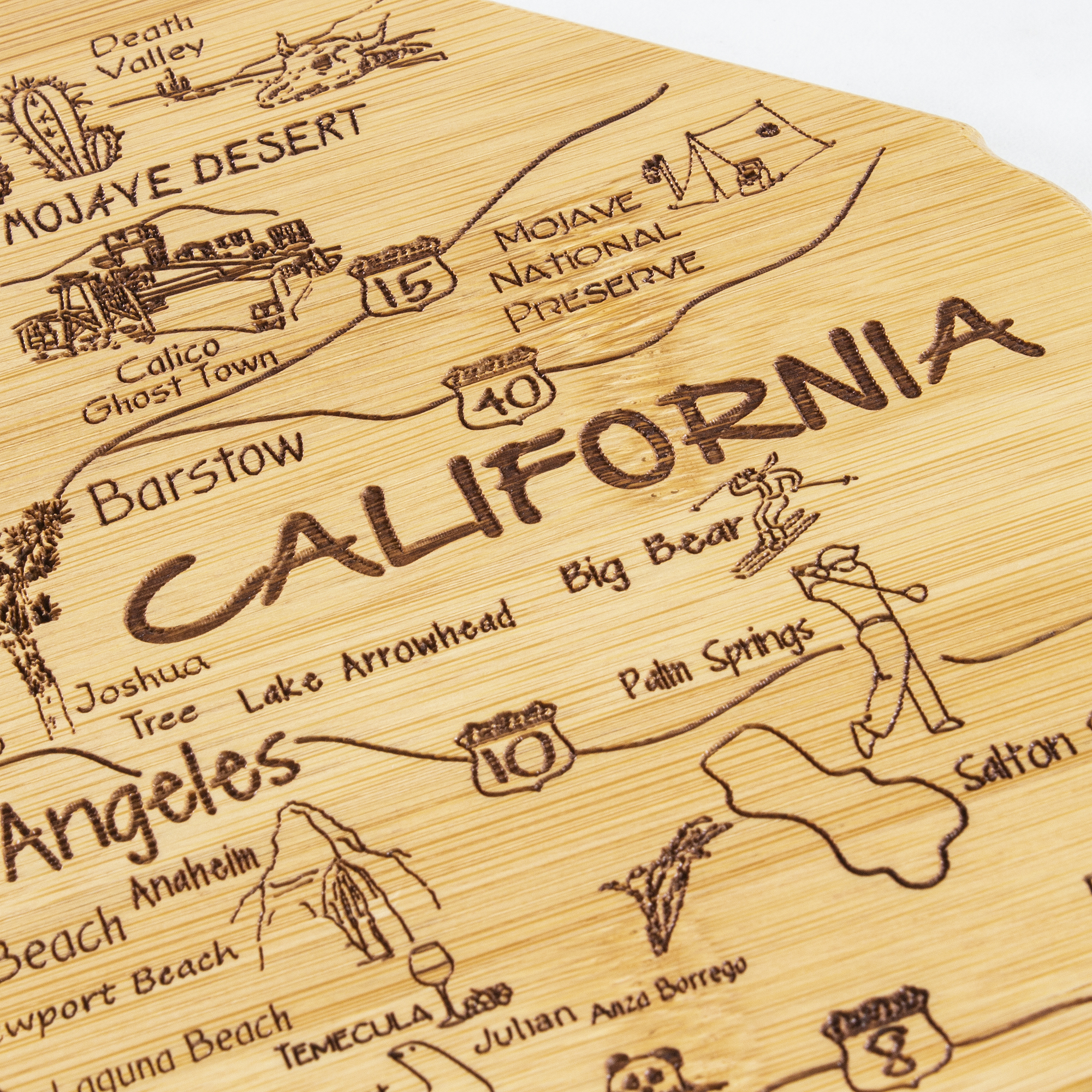 Destination California Cutting & Serving Board 10