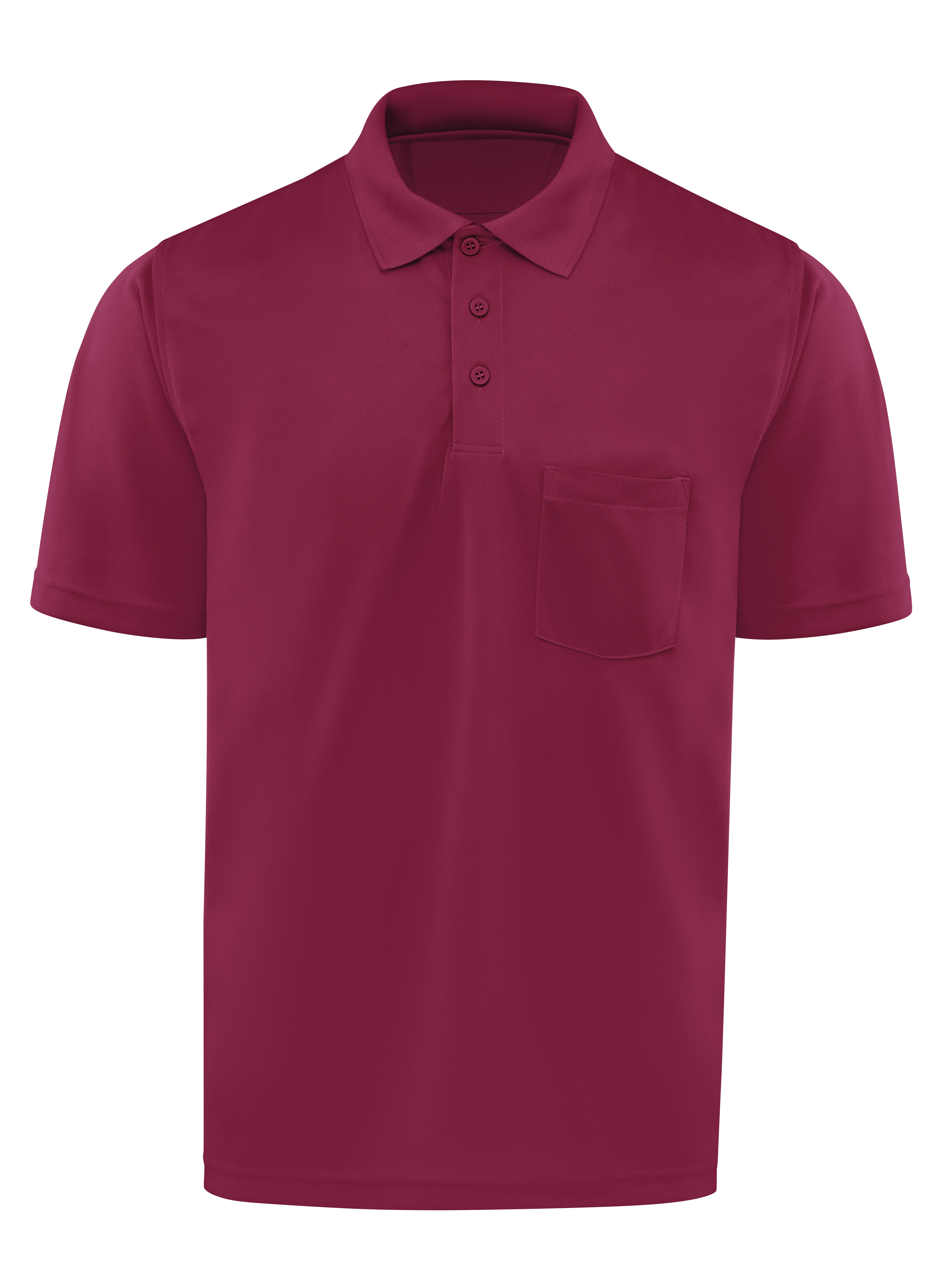 Red Kap® Men's Short Sleeve Performance Knit® Pocket Polo 3