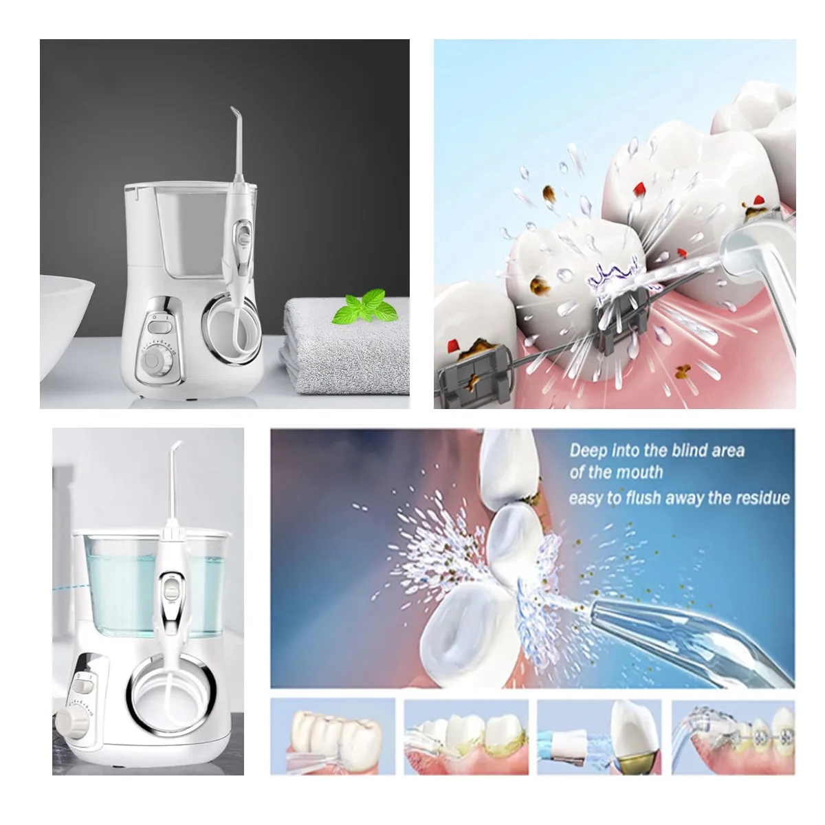 Countertop Multifunctional Water Flosser Oral Irrigator 2
