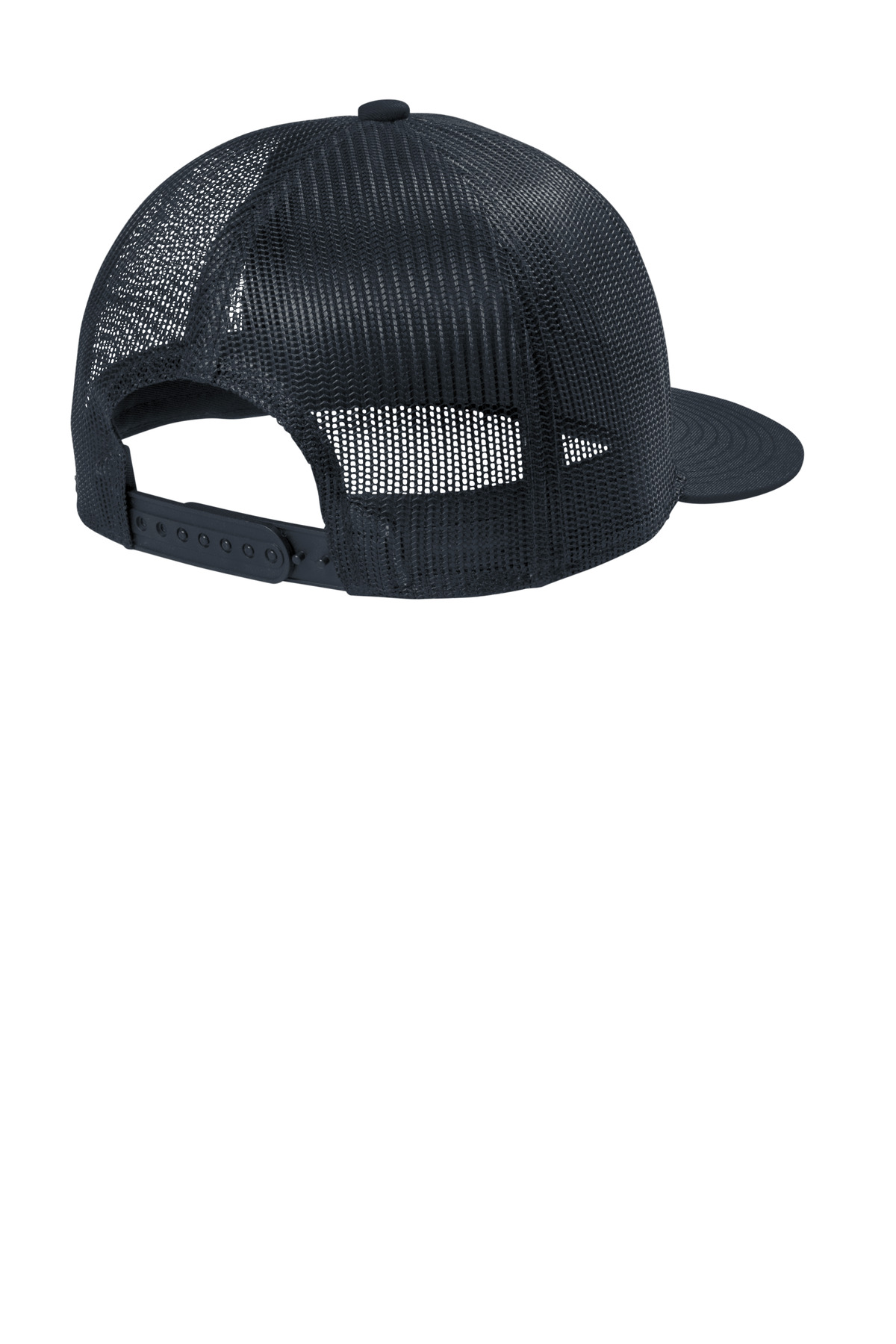 Port Authority Snapback Flat Bill Trucker Cap C407 2