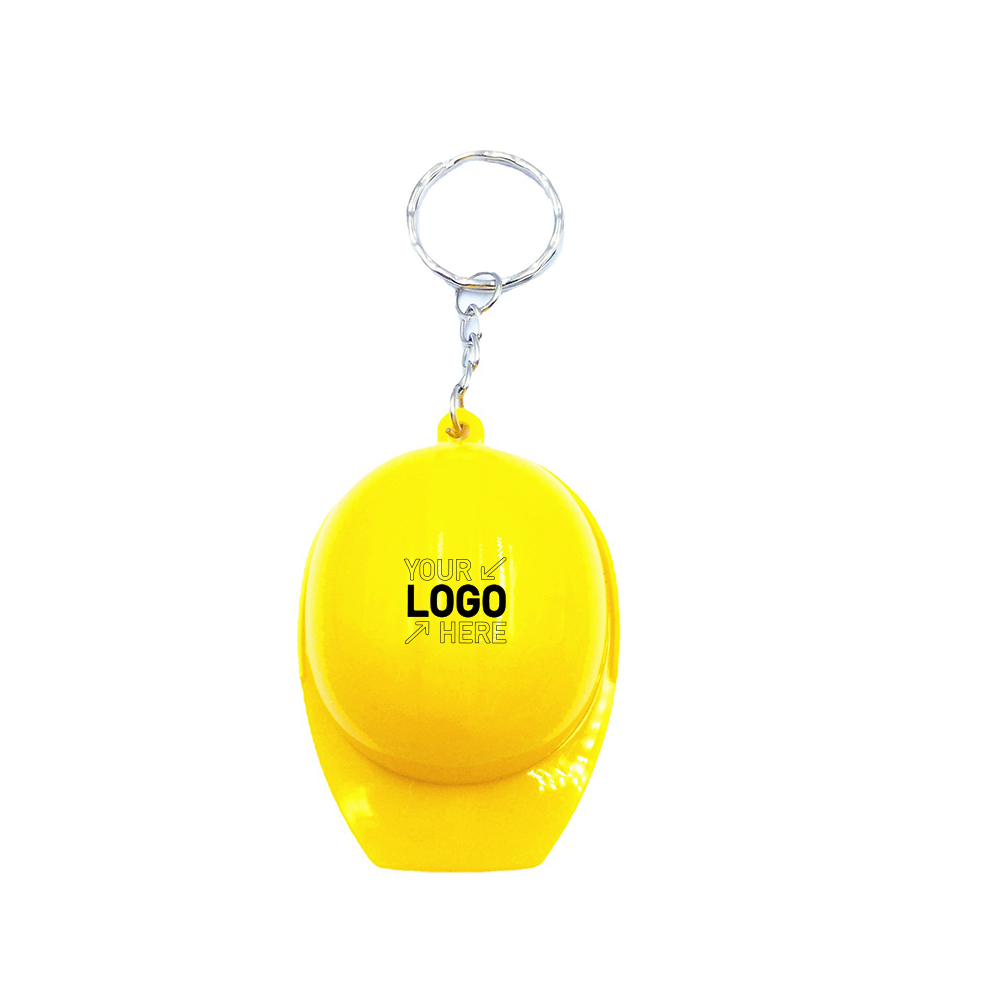 Safety Helmet Bottle Opener Keychain