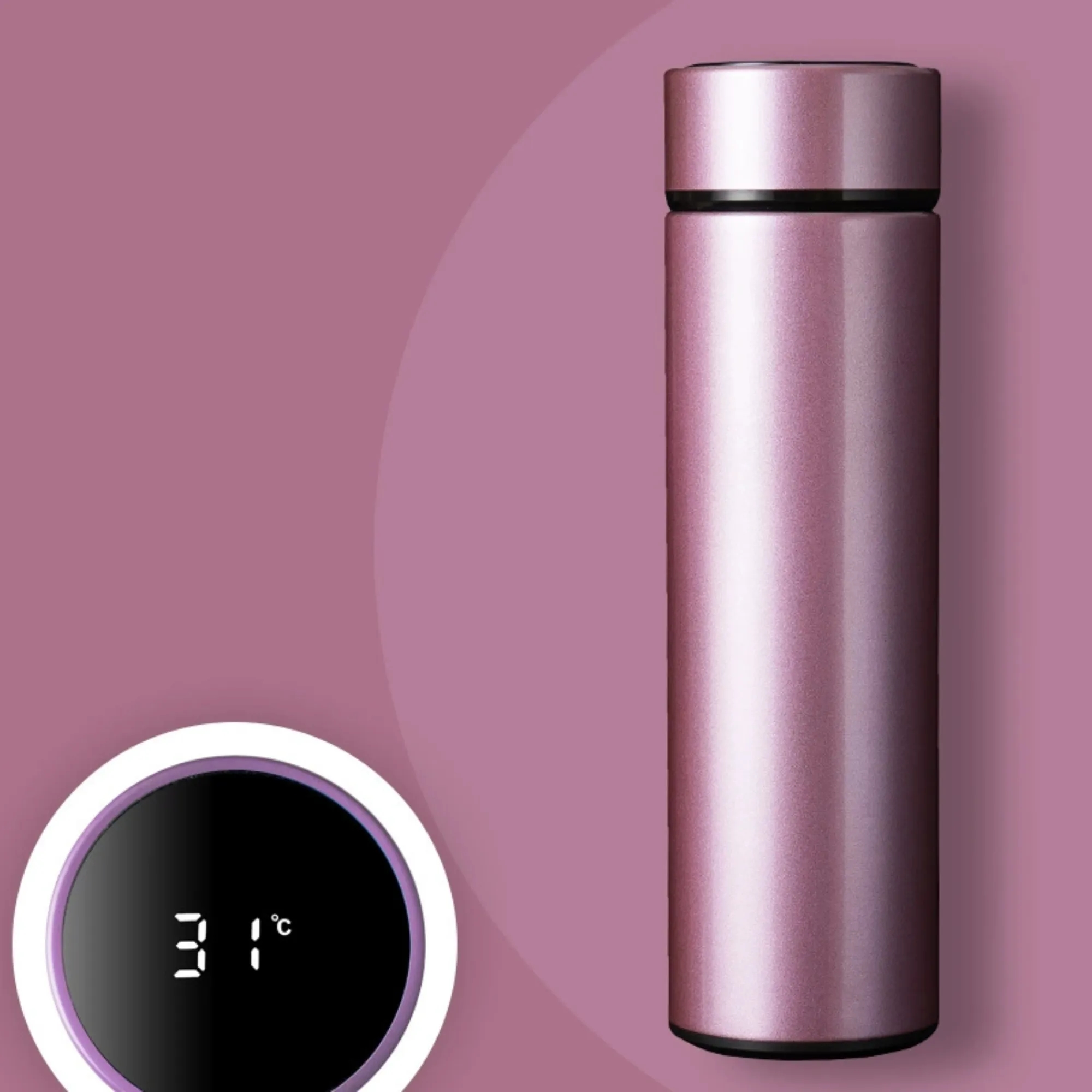 16 OZ Stainless Steel Smart Thermos Cup with LED Temperature 6