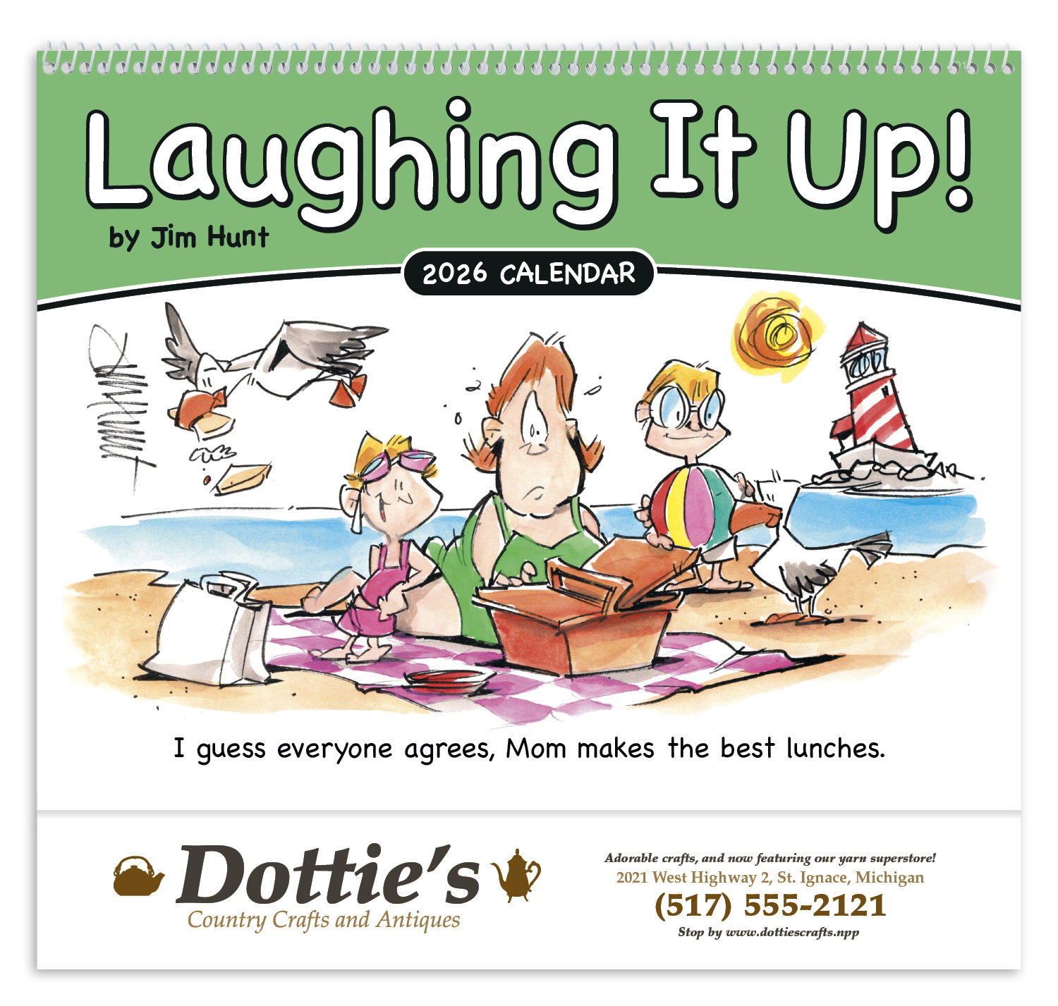 Good Value™ Laughing It Up! - Spiral Calendar 7