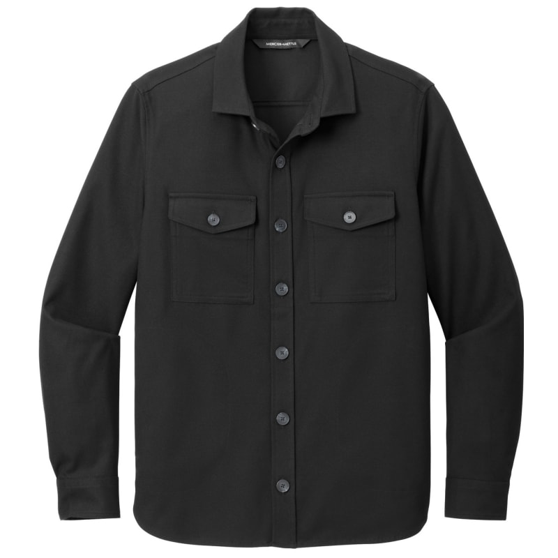 Mercer+Mettle Long Sleeve Twill Overshirt 6