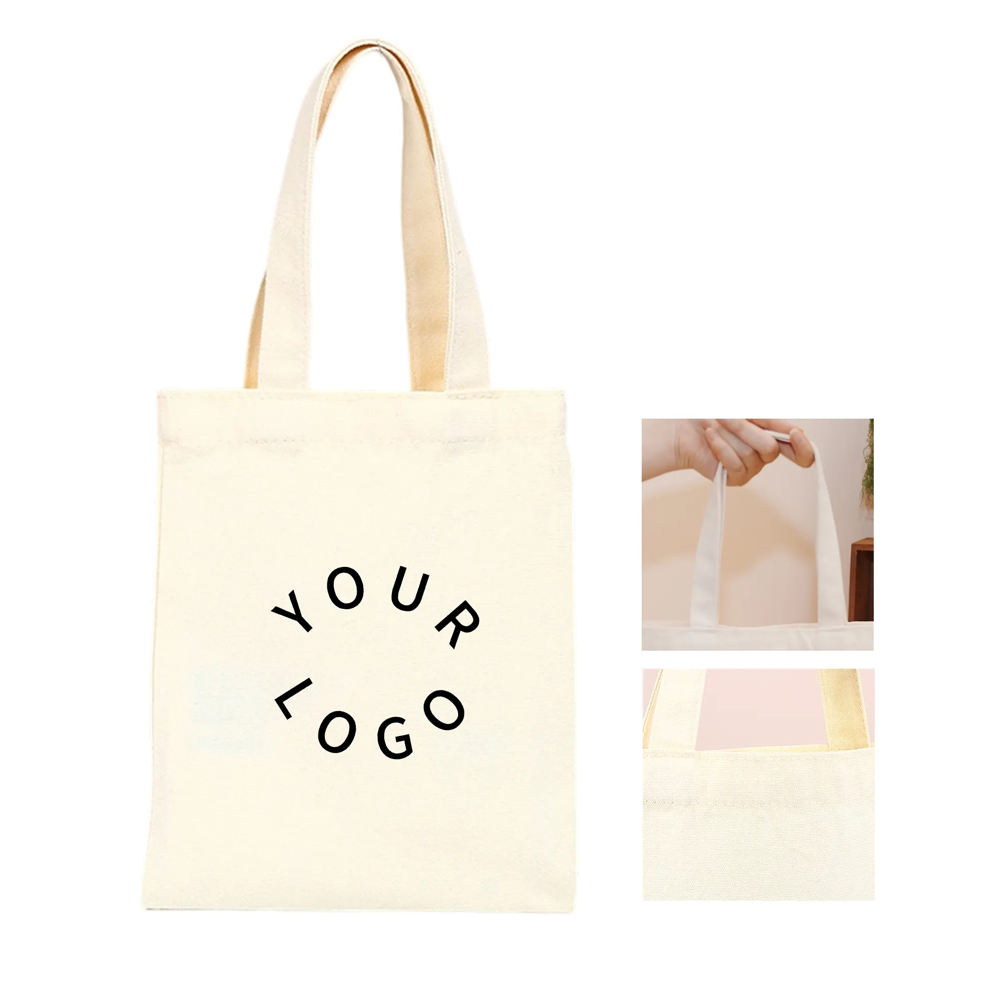 Canvas Tote Bag, custom tote bag with logo imprint 1