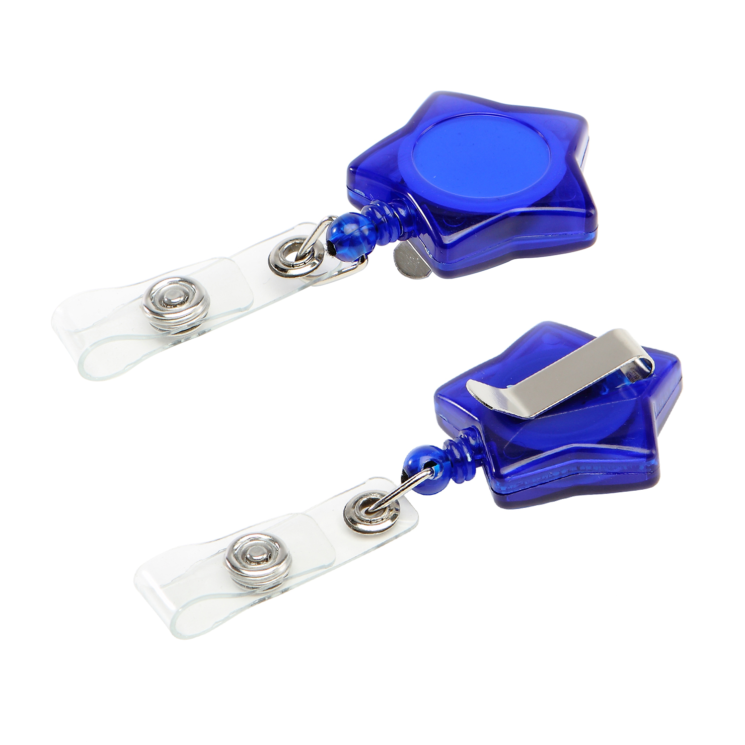 Retractable Star Shape Badge Reel 15