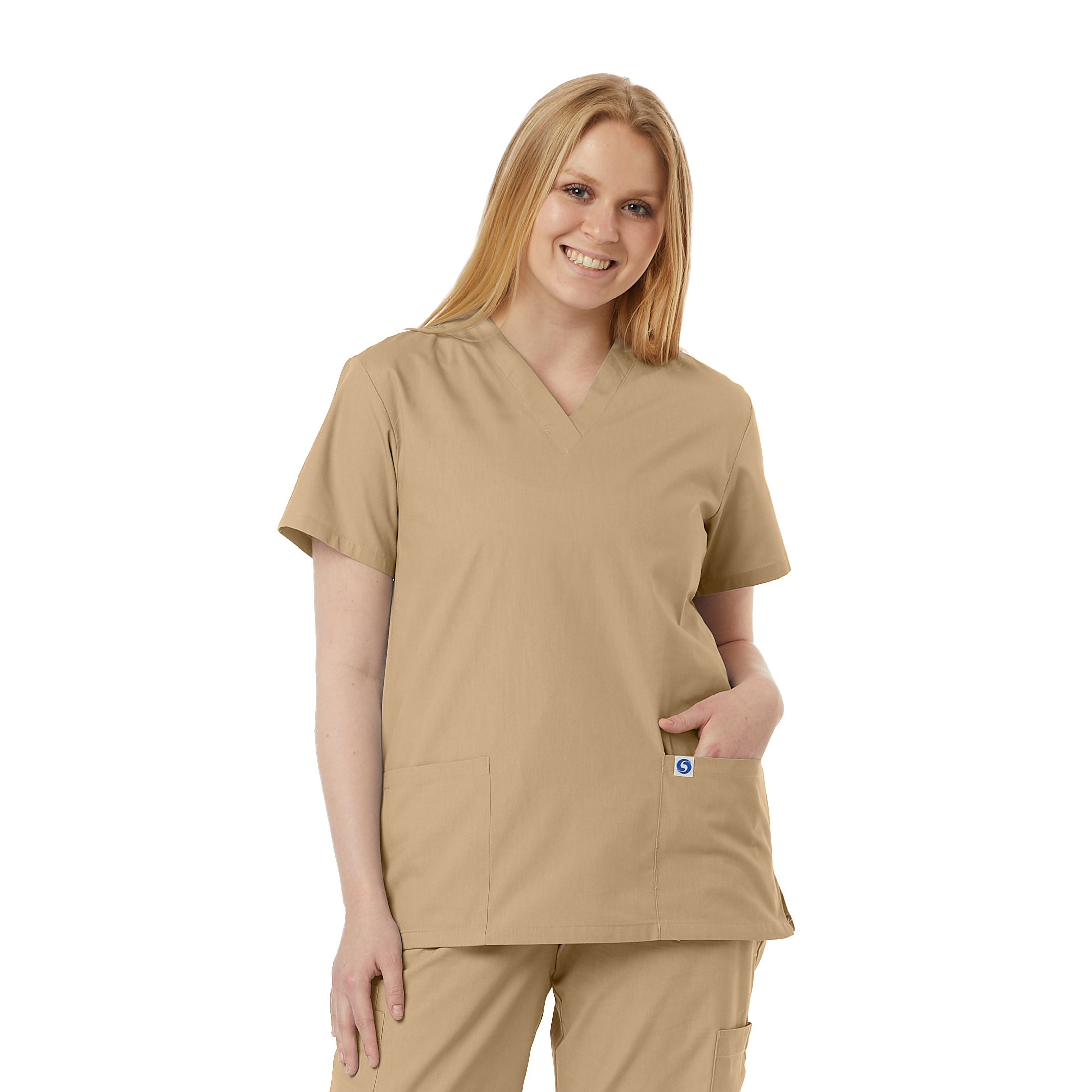 Unisex V-Neck Scrub Tunic 15
