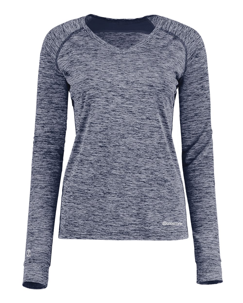 Women's Electrify CoolCore® Long Sleeve V-Neck T-Shirt - 222770 26