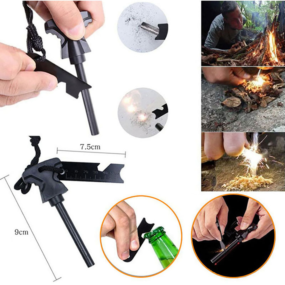 12 In 1 Survival Kit For Wilderness Survival Set 6