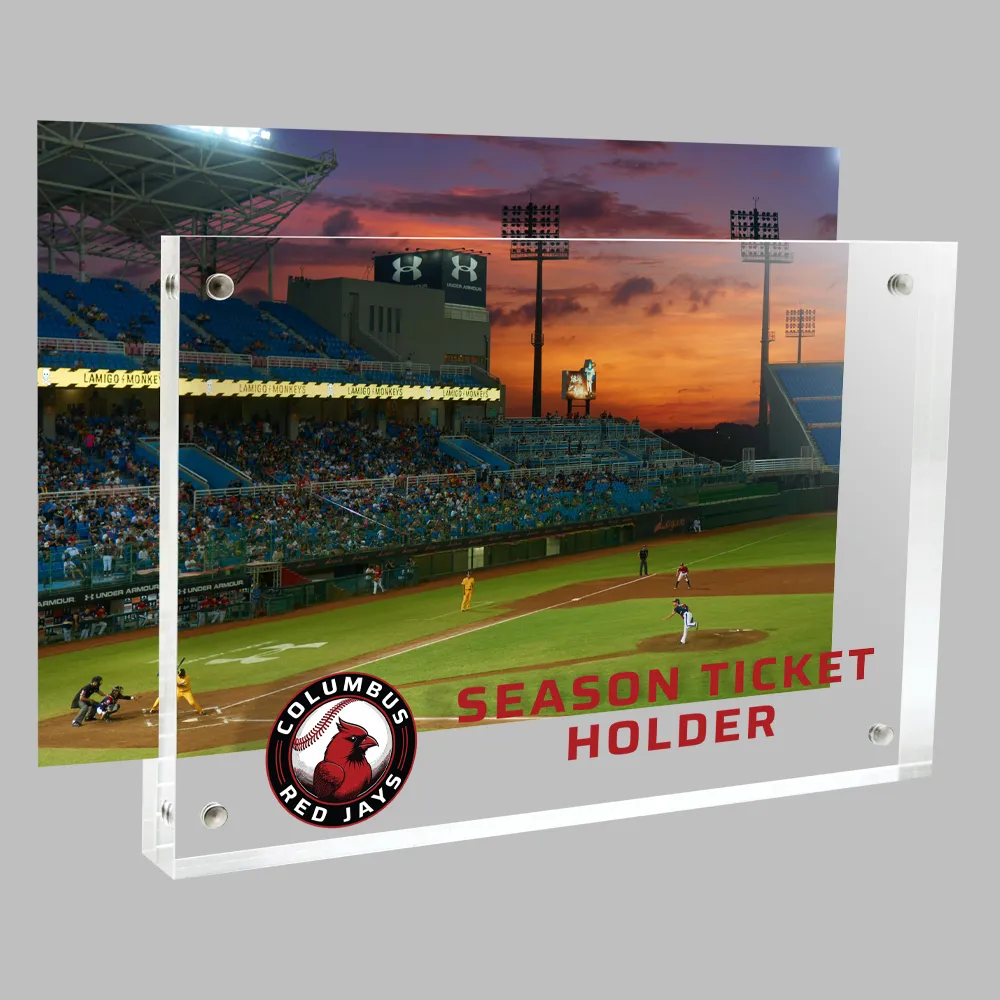 Custom UV color Acrylic Block Frames 5