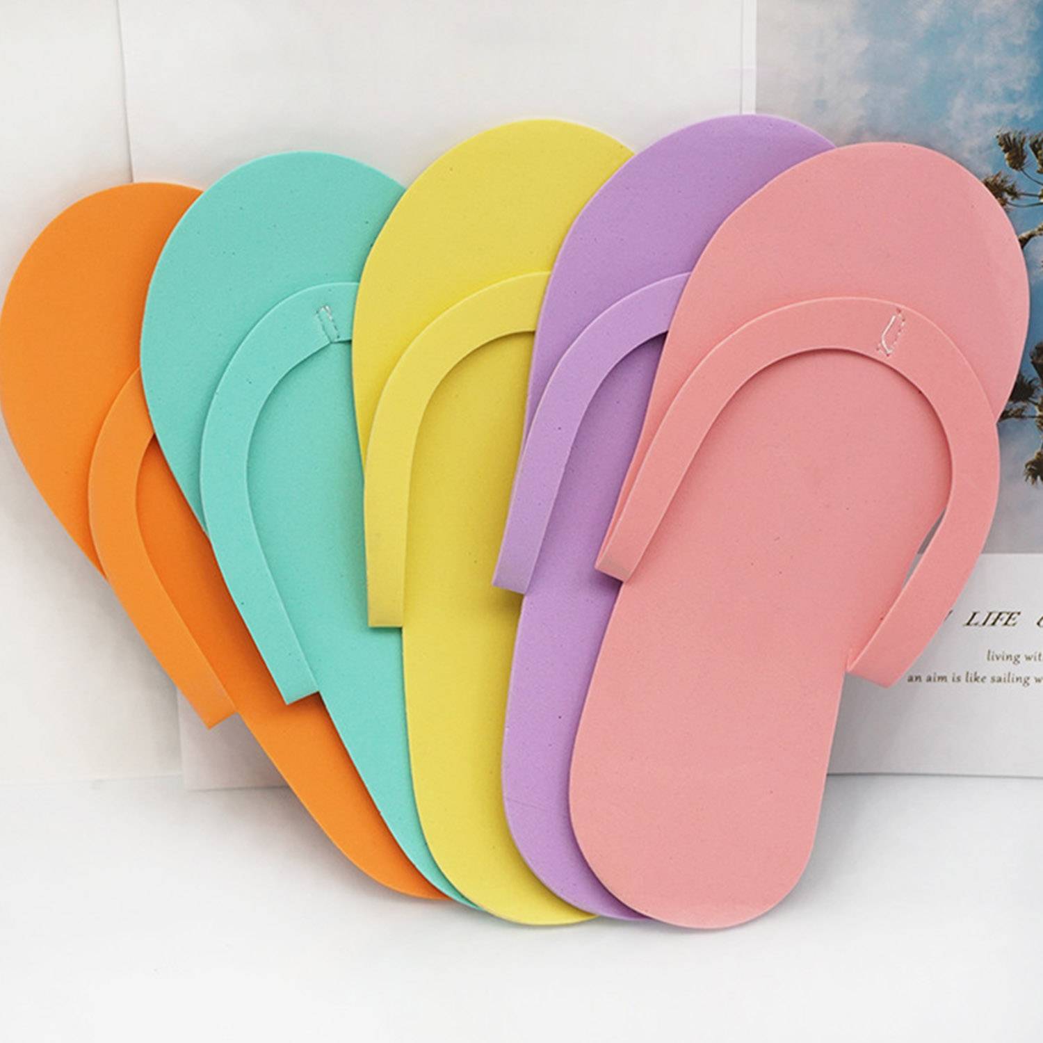 Eva Disposable Slippers 1 Pair 3