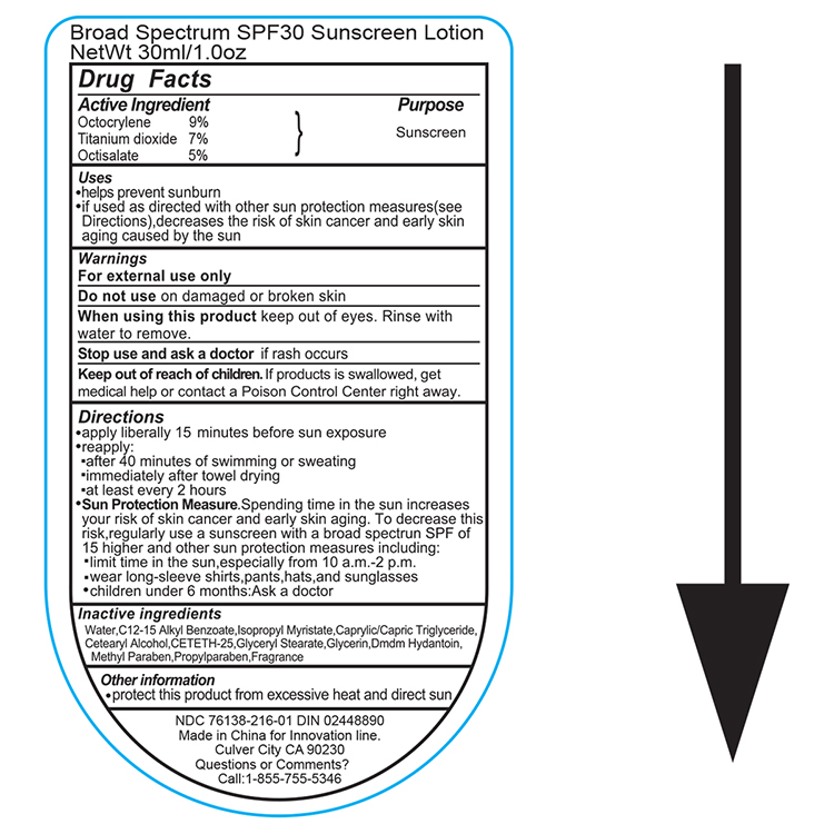 "Sunny Day" 1 oz Broad Spectrum SPF 30 Sunscreen Lotion in Solid White Carabiner Tottle 5