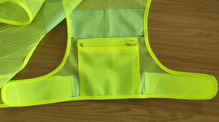 Reflective Running Vest With Pocket 3