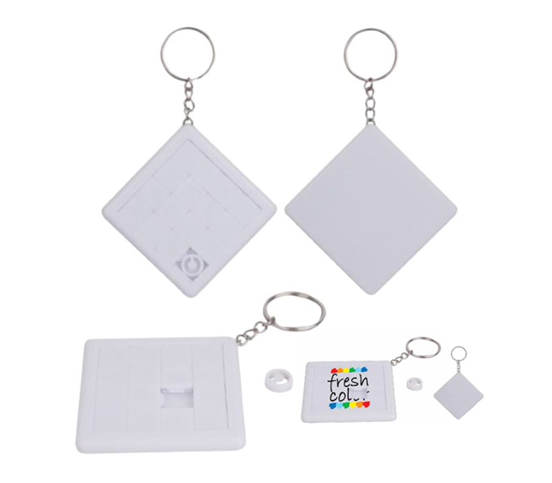 Mini Puzzle Plastic Keychain 2