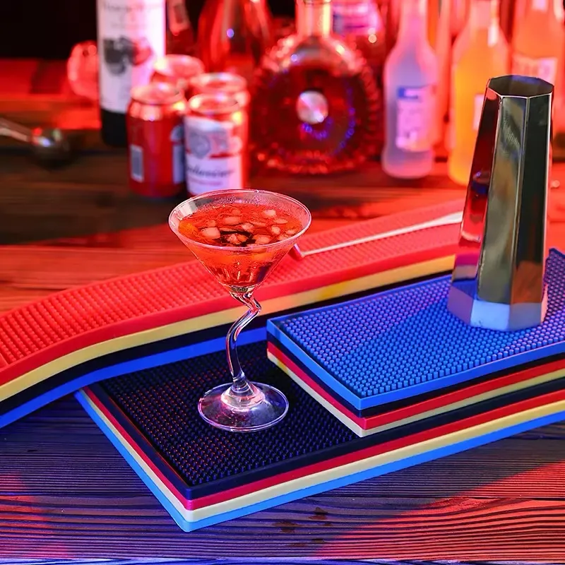 Custom PVC Counter Rail Mat 12''x18'' 6