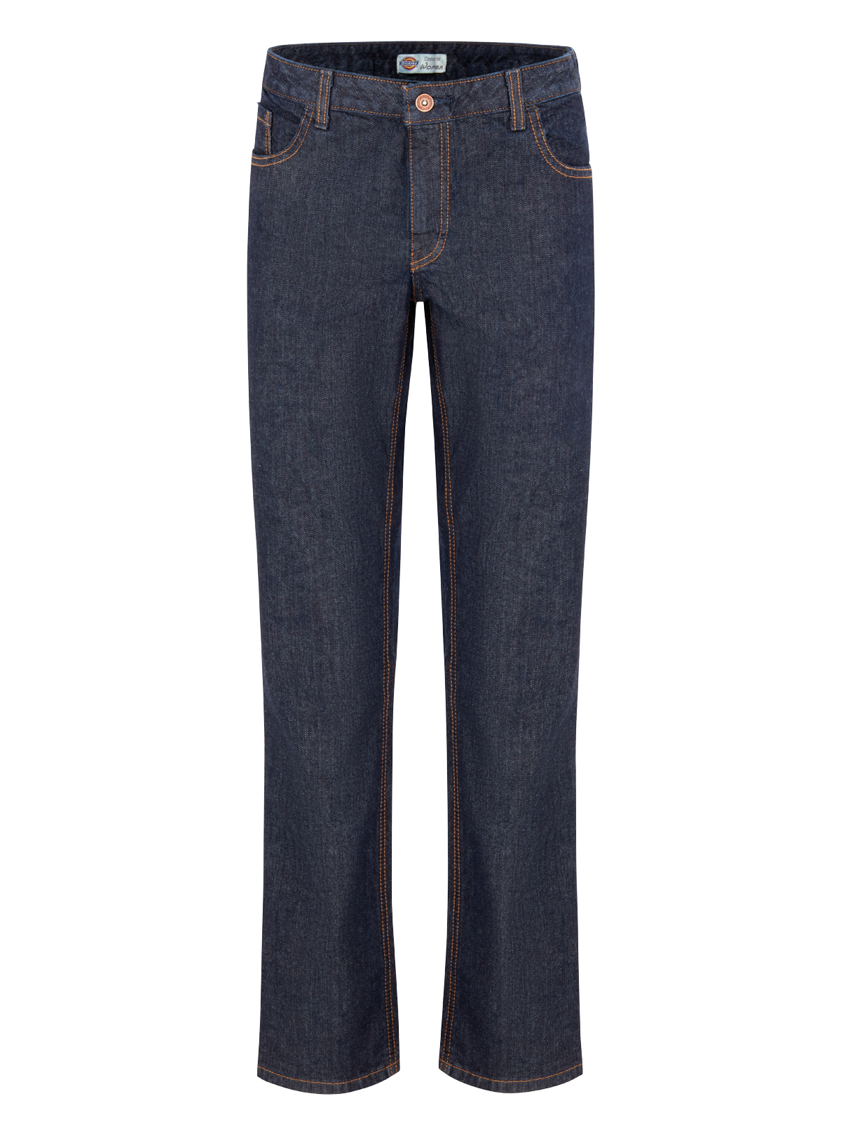 Dickies Bottoms - Women's Industrial Denim 5-Pocket Relaxed Fit Jean