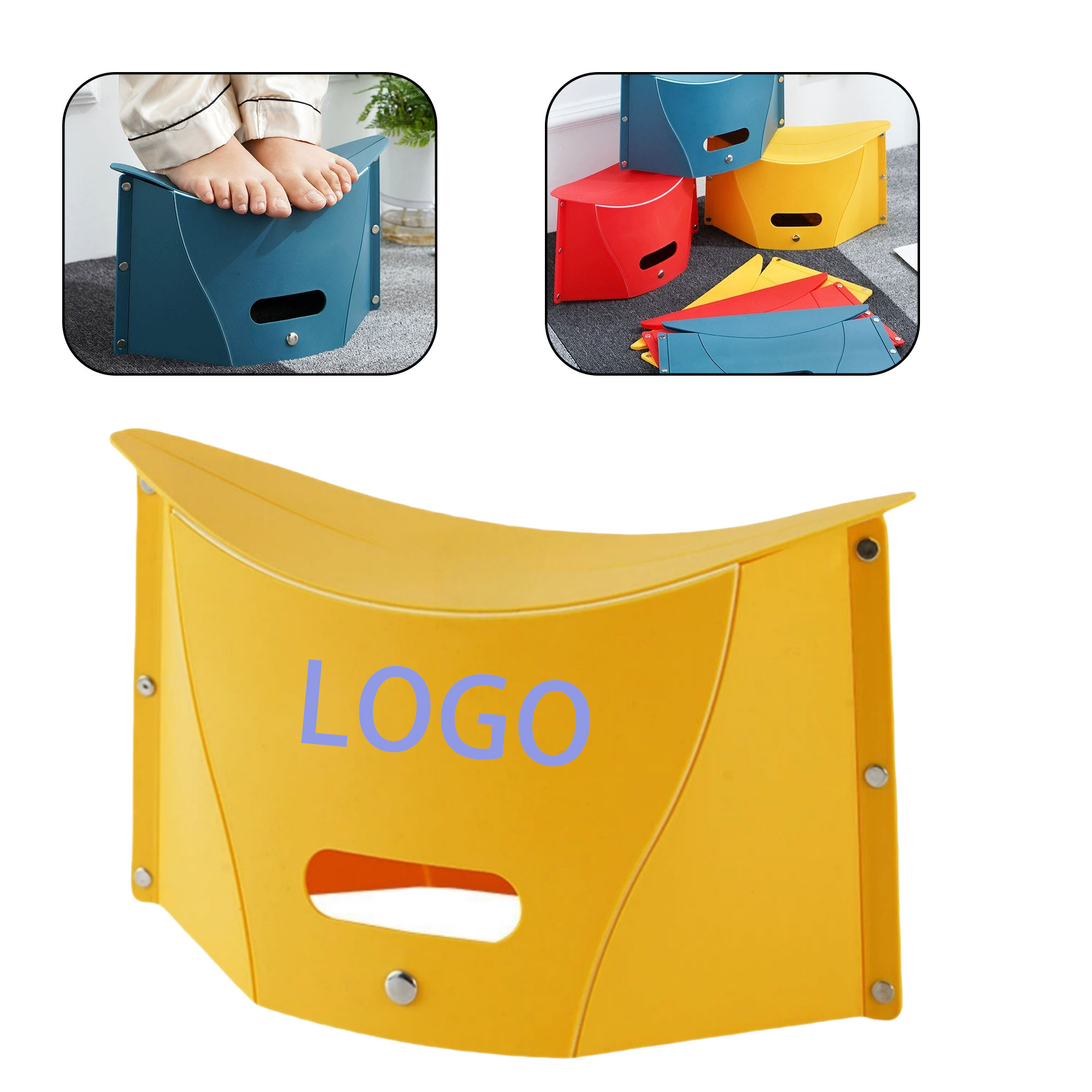 Portable Plastic Folding Stool 1