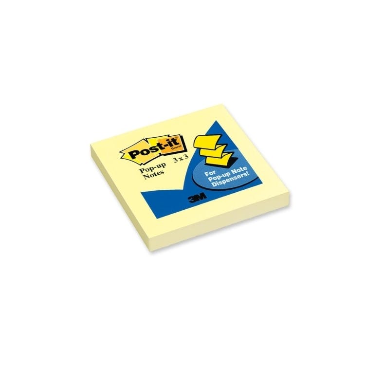 Post-It Pop-up Notes - 100 Sheets Yellow 2