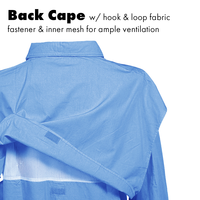 Cotton Poplin Fishing Shirt - Short Sleeve 17