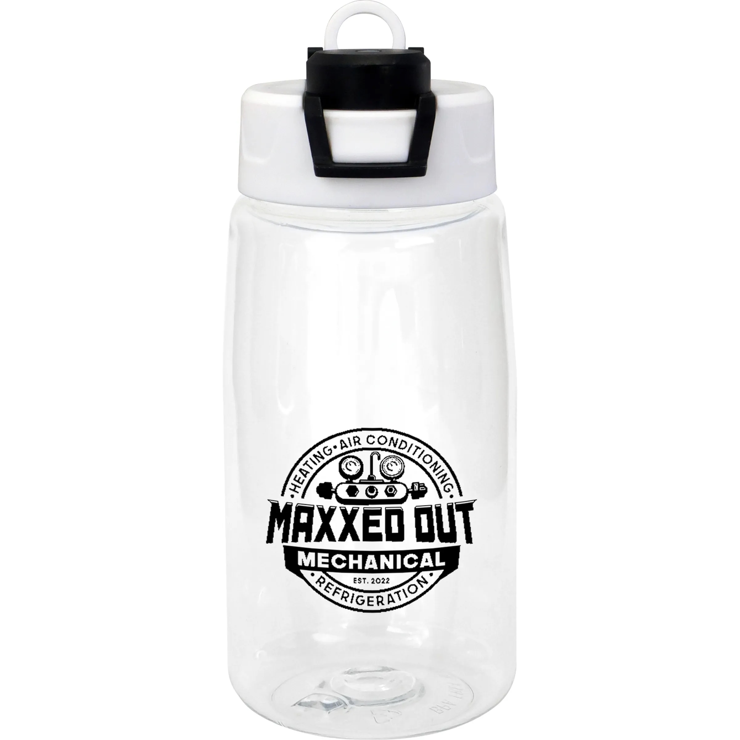Two Tone Pop Up 18 oz. Recycled Bottle 16