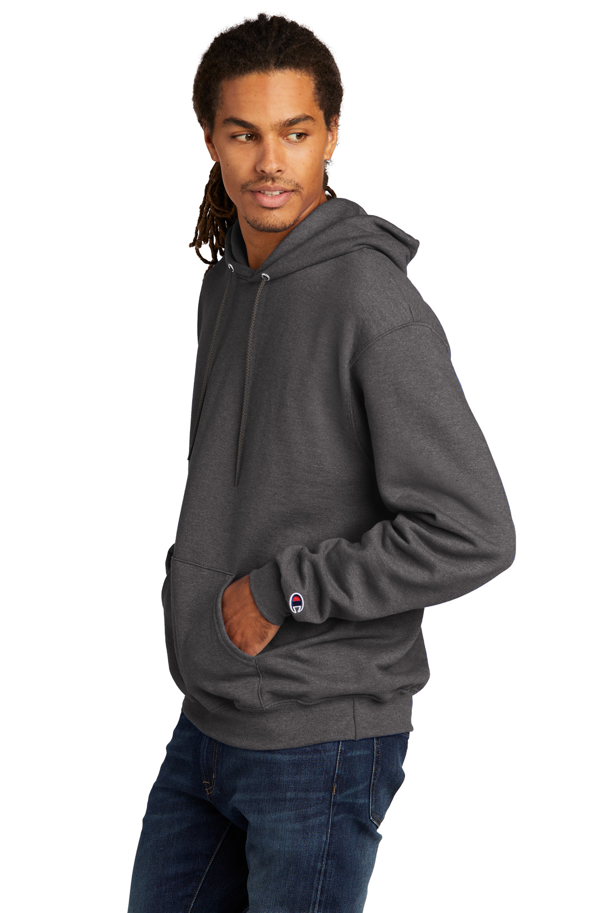 Champion Powerblend Pullover Hoodie. S700 16