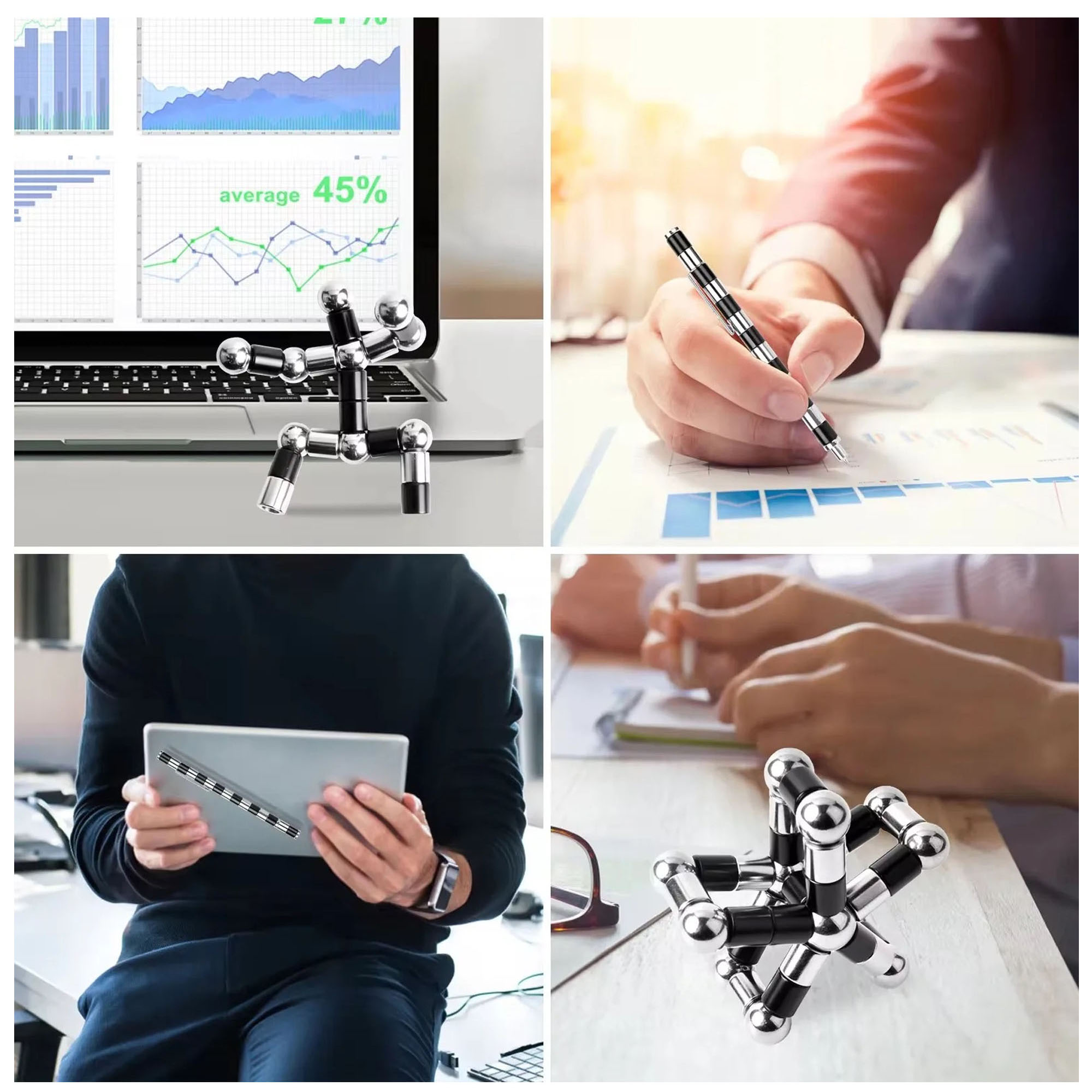 Multi-Function Magnetic Stress Relief Pen & Levitation Toy 2