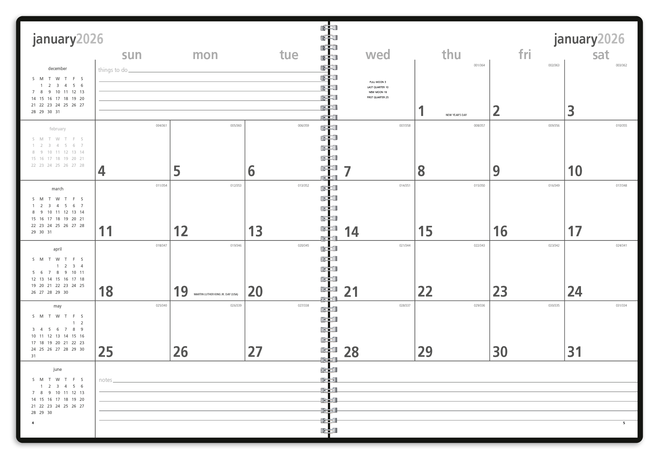 Triumph® Calendars Monthly & Weekly Planner 21