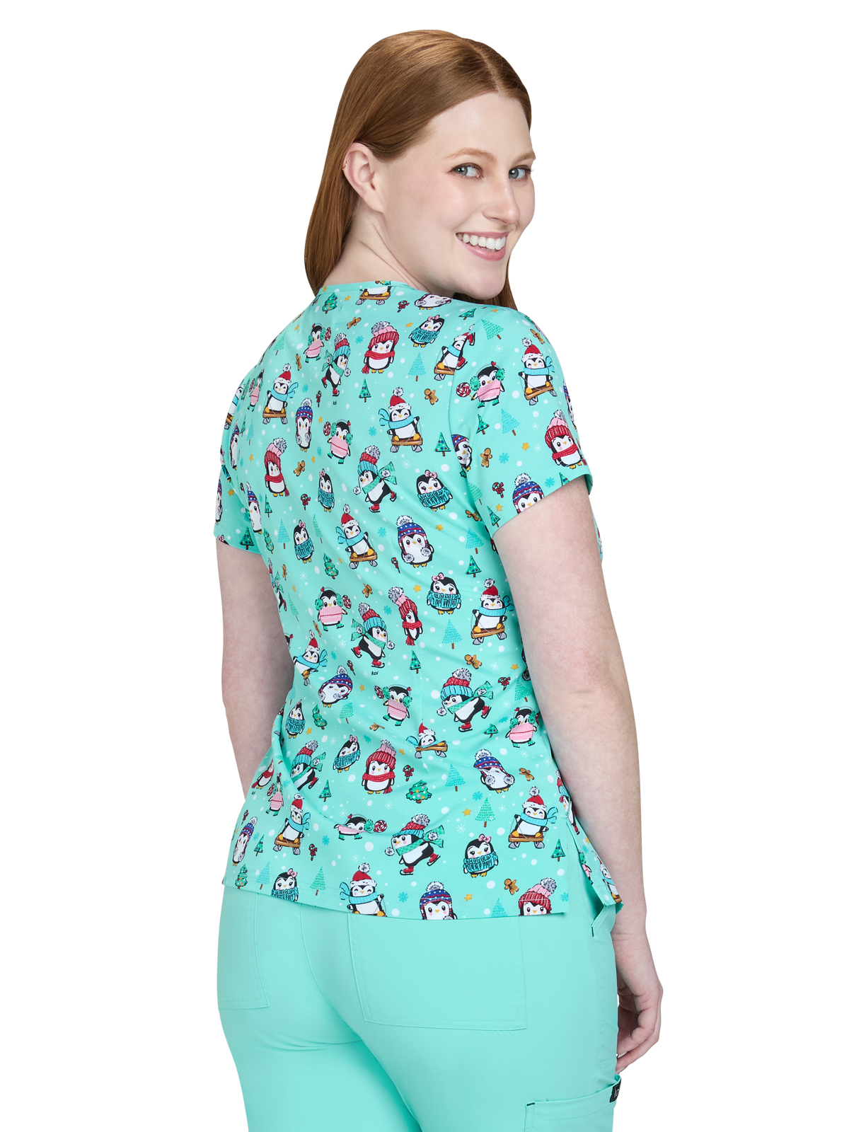 koi - Basics - Women's Two-Pocket Athletic-Inspired, Breathable Mesh Leslie Top 17