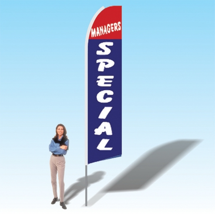 15FT Managers Special Advertising Banner Flag 2