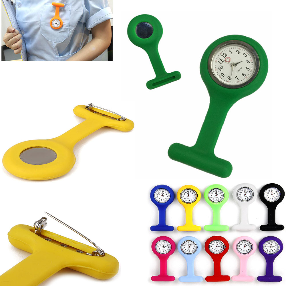 Silicone Nurse Brooch Watch 2