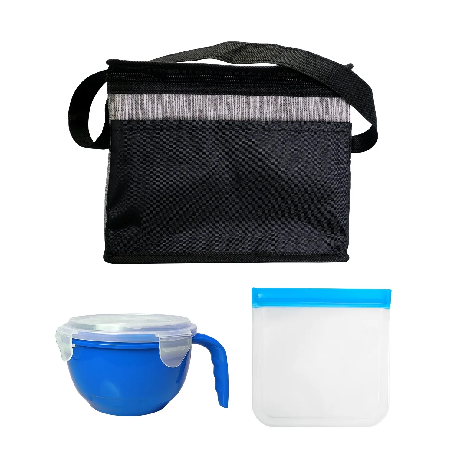 Black Graph Noodle & Sandwich Set 9