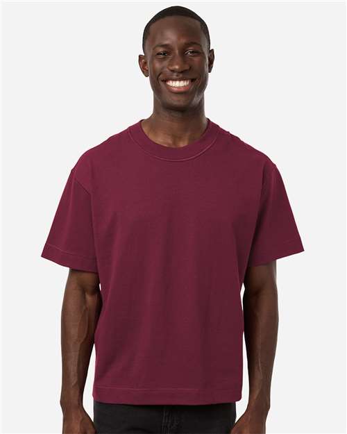 Unisex Heavyweight Cotton Mid-Length Tee - 13ML0 31