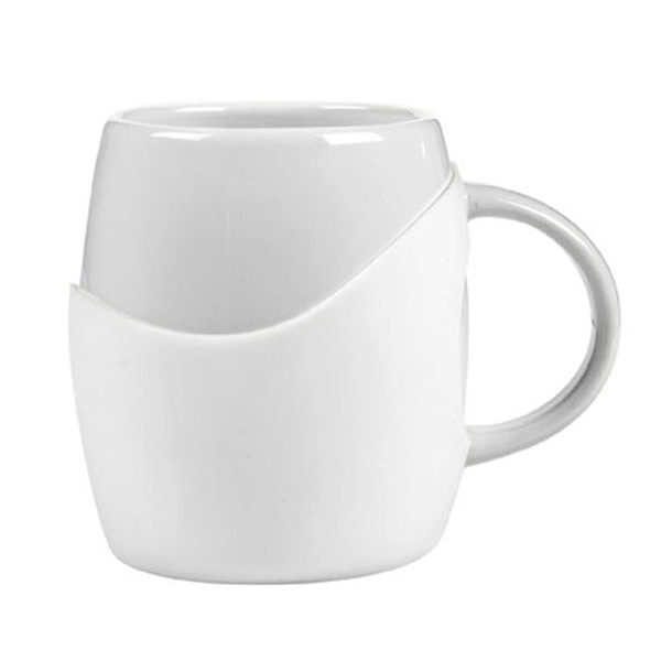 14 oz Rotunda with Silicone Band Mug 17