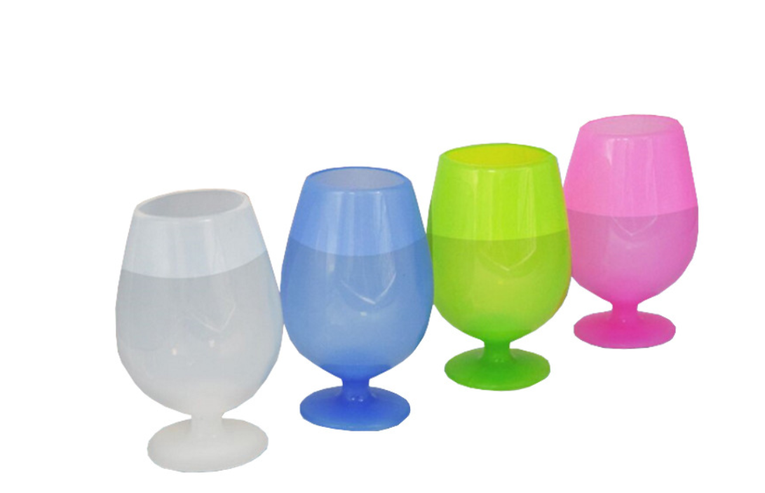 Unbreakable Rubber/Silicon Wine Glasses 1
