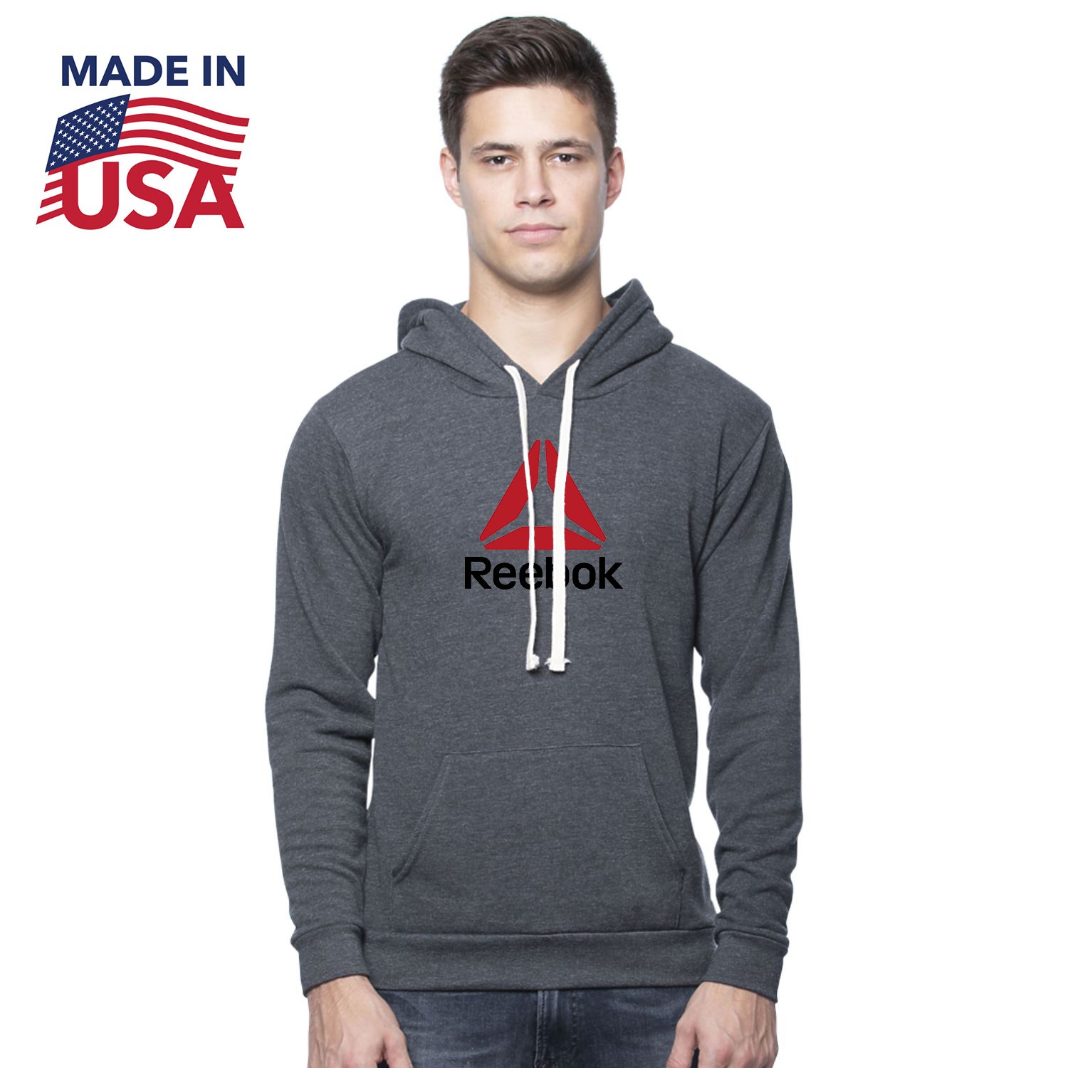 USA Made Unisex Organic RPET French Terry Pullover Hoodie 3