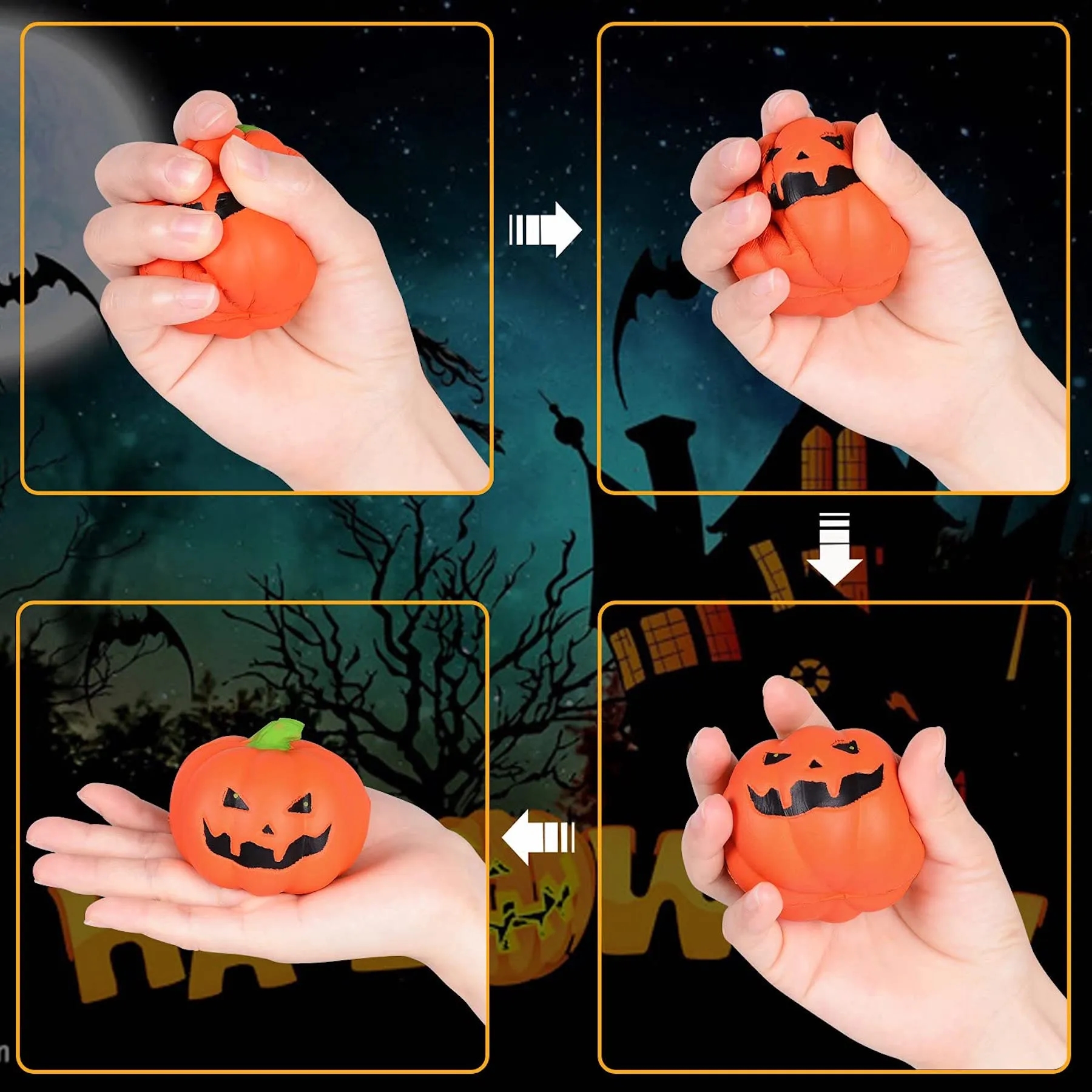 Halloween Slow Rising Stress Reliever Toy 4