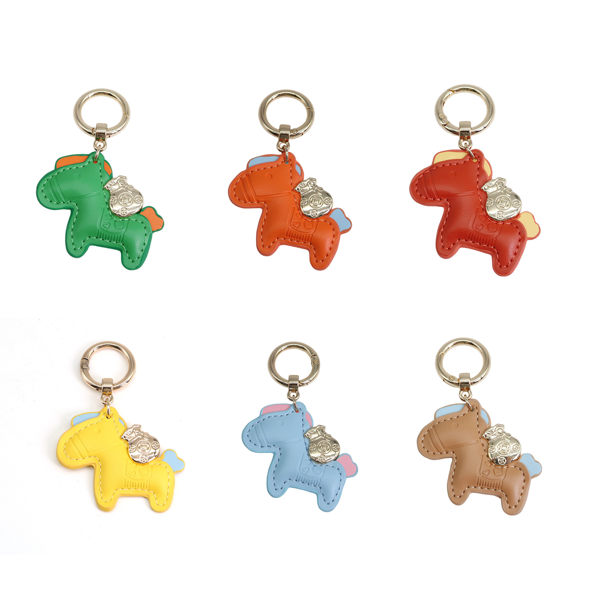 Personalized Leather Keychain 2