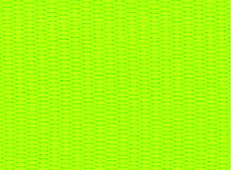 Solid Neon Green "V" Neck Ribbon with Clip, 1 1/2" wide 1